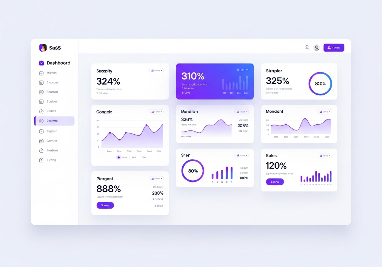Modern UI Dashboard Design